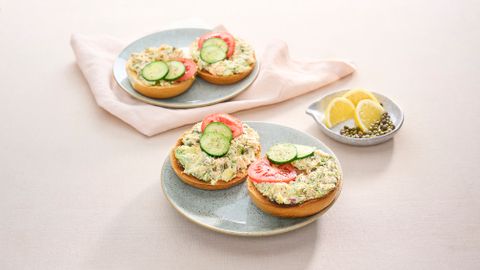 healthy healthy salmon bagels recipe recipe Salmon bagels