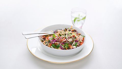 healthy healthy choosy chicken salad – middle-eastern flavours recipe recipe Choosy chicken salad – Middle-Eastern flavours