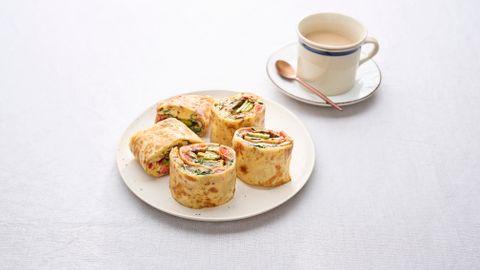 healthy healthy crispy breakfast wrap recipe recipe Crispy breakfast wrap