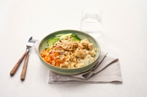 Honey soy tofu bowls