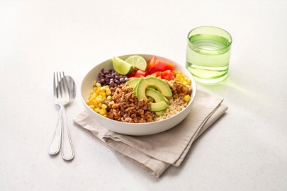 Mexi-mince bowls with rice