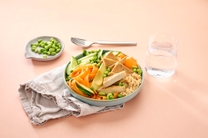 Simple tofu sushi bowls