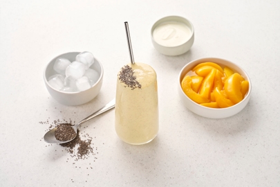 Peach &amp; Chia Smoothie