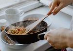 Woman cooking