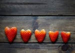 strawberry hearts