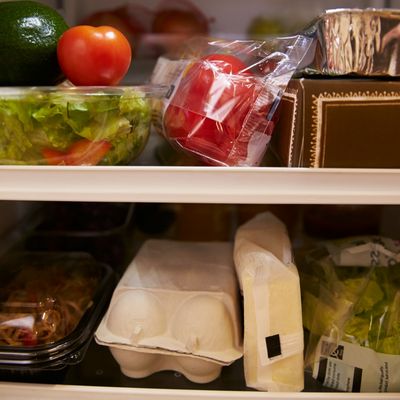 Full fridge.