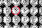 Cans of diet drink