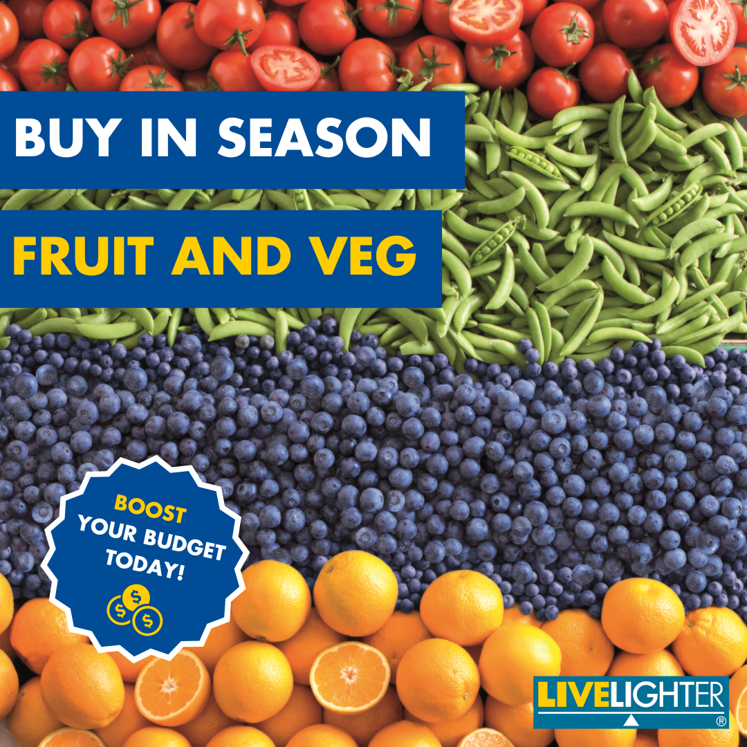 Buying fruit and veg in season