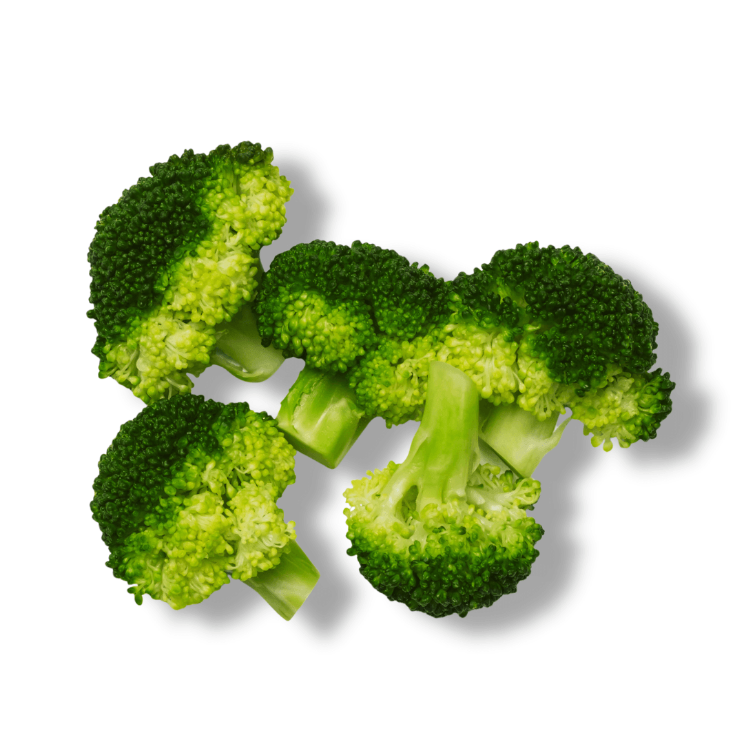 cooked broccoli florets