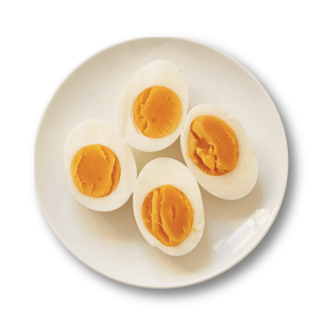 boiled eggs
