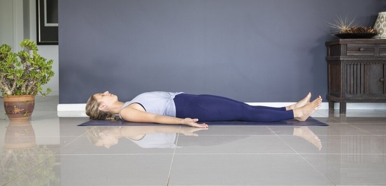 Savasana pose
