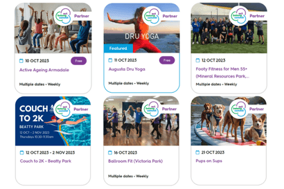 Act Belong Commit's activity finder