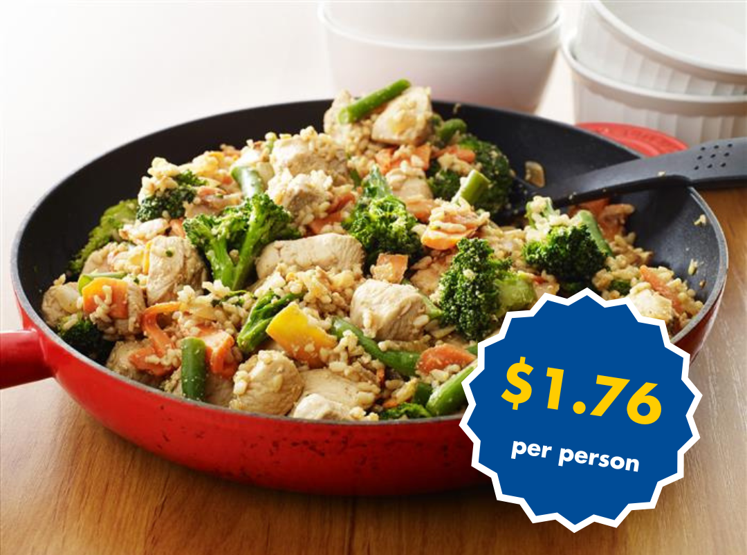 Cost of chicken fried rice recipe