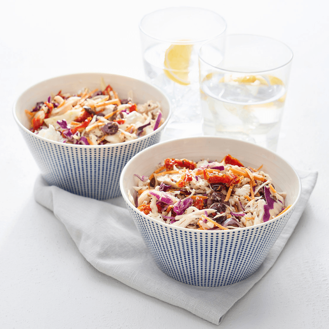 chicken salad in bowl