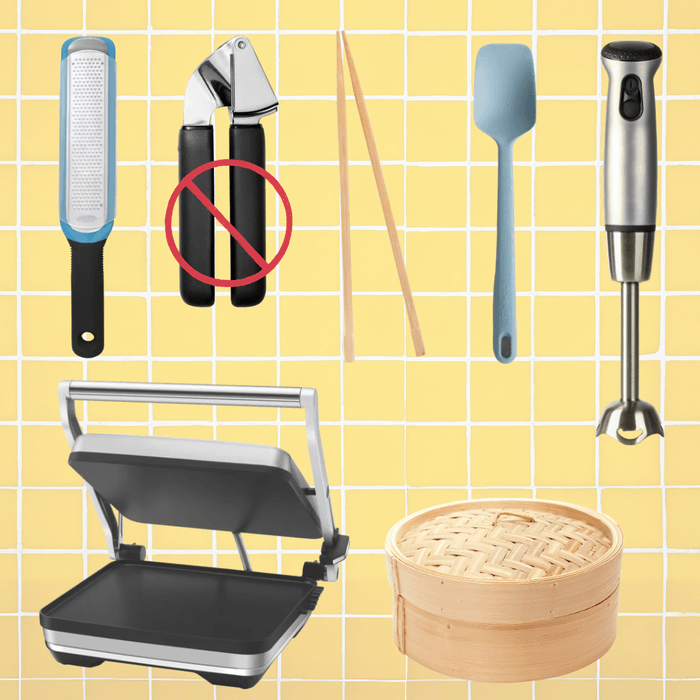 flatlay of the team's favourite equipment described in this section