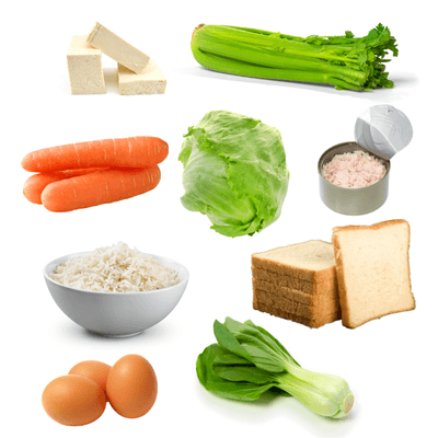 lunch ingredients