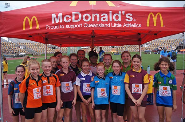 McDonald's sponsors Little Athletics