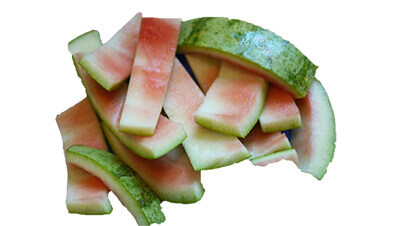 Watermelon rinds
