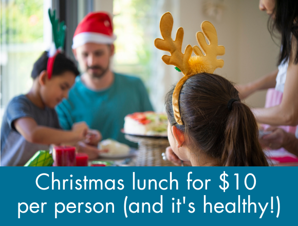 Christmas lunch for $10 per person