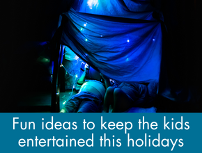 See our fun ideas to keep the kids entertained this school holidays