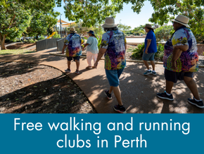 Find free running and walking clubs in Perth