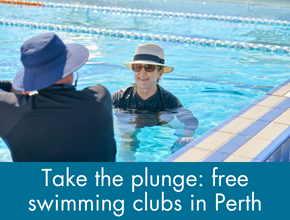 Find free swimming clubs in Perth