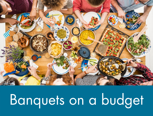Click here for our top tips for creating festive feasts on a budget