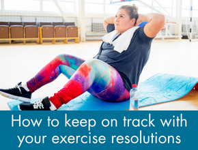 Find out tips to stick to your New Years exercise goals