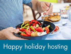 Check out our ideas for hosting a healthy event