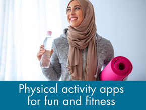 Check out our top tips for fitness apps