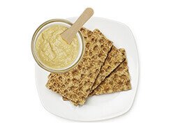 dip and crackers