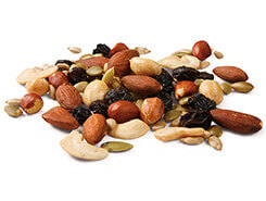 dried fruit and nuts