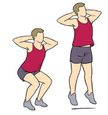 jump squat demonstration