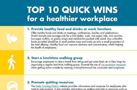 Quick wins for workplace health