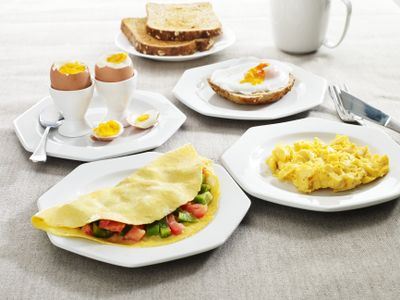 eggs prepared in different ways