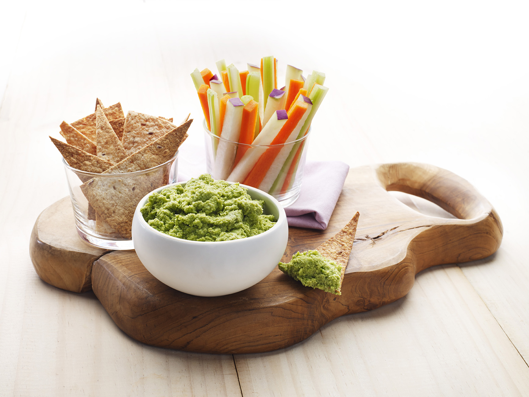 Vegie sticks and dip