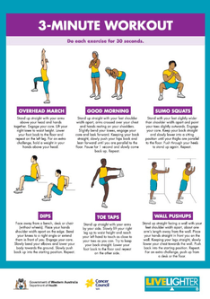 3 minute workout