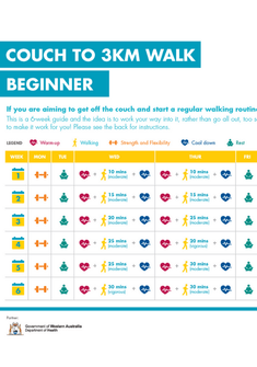 Couch to 3km walk