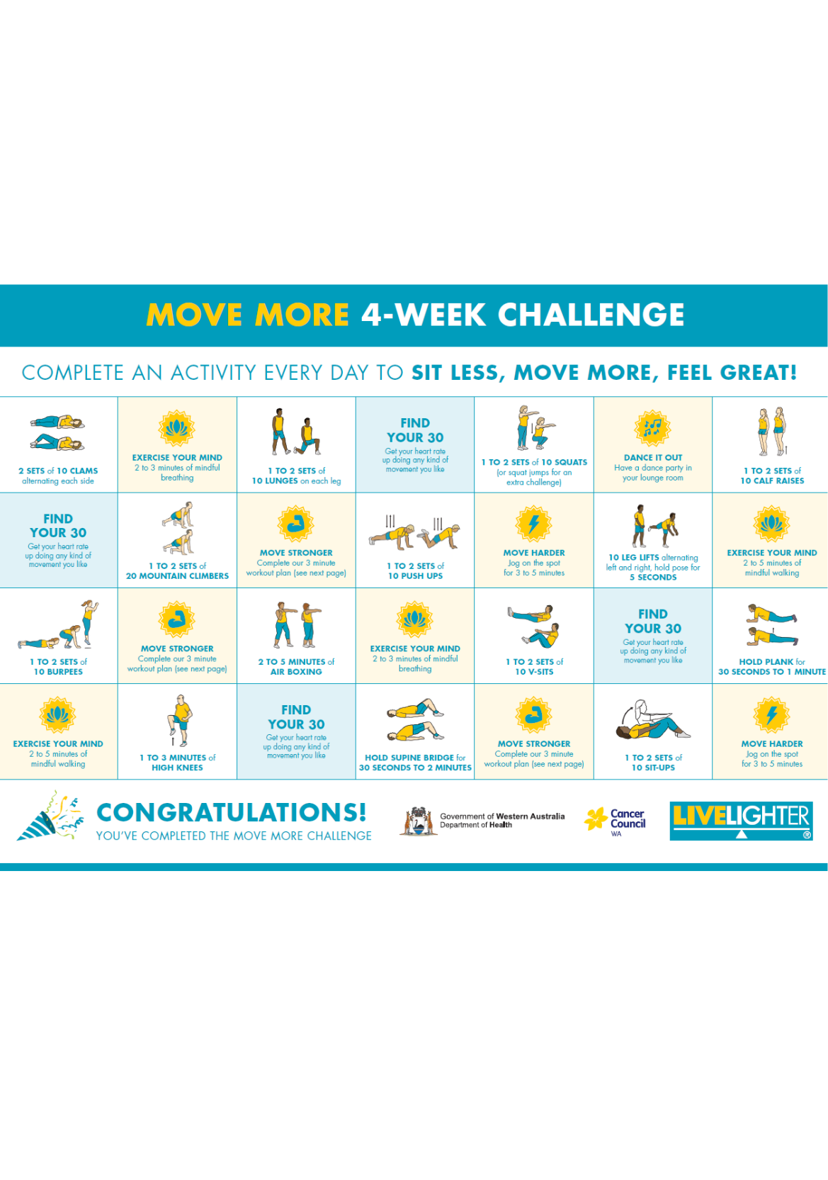 Move More challenge