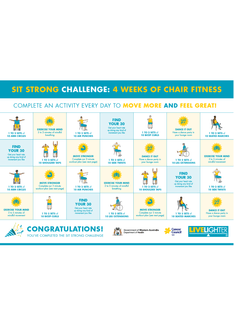 Sit Strong 30-day challenge