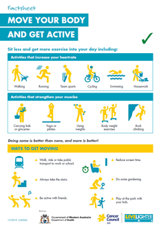 Be active (easy read)