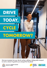 Cycle tomorrow nudge poster