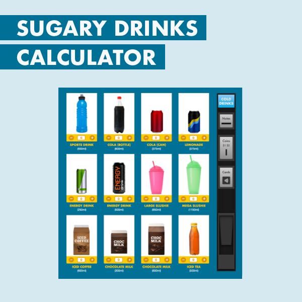 Sugary drinks calculator
