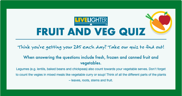 Fruit and veg quiz